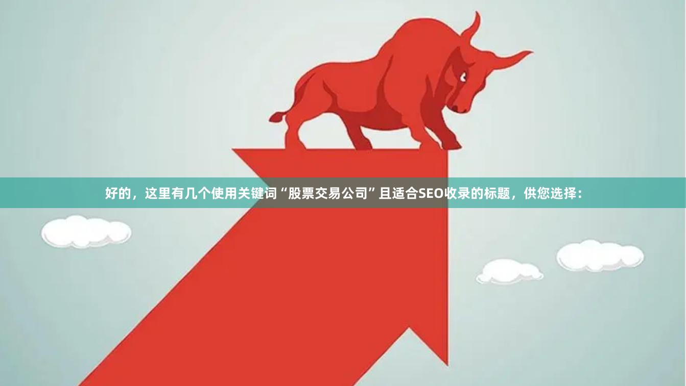好的，这里有几个使用关键词“股票交易公司”且适合SEO收录的标题，供您选择：